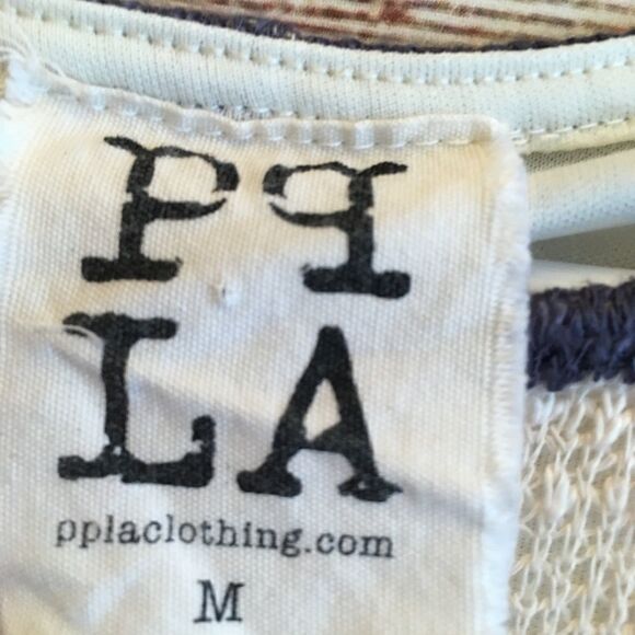 PPLA CLOTHING BAE TUNIC IN NAVY & CREAM STRIPES - Picture 6 of 7